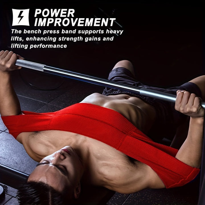 Power Up Your Weight Lifting Training with the Bench Press Band - Gym Workout Equipment