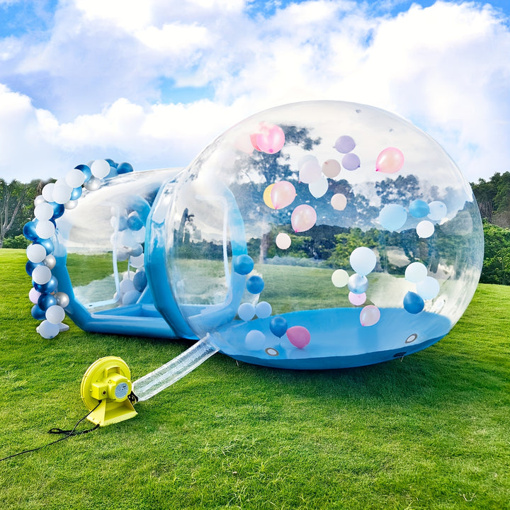 10 Ft/3 M Bubble Party House, Outdoor Transparent Dome Tent, Bubble Transparent Dome Inflatable House, Transparent Dome Balloon Garden Tent, Suitable For Birthdays, Parties, Christmas, Weddings