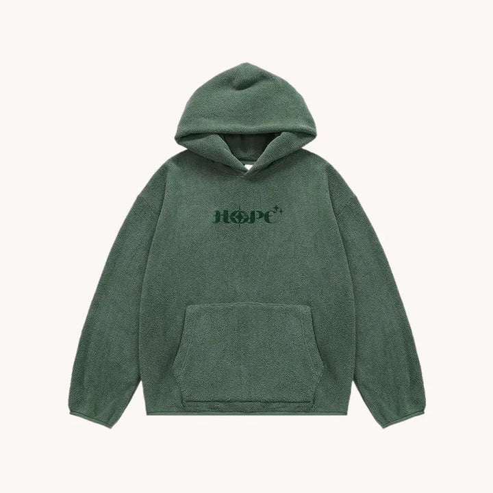 Sherpa Fleece Hoodie