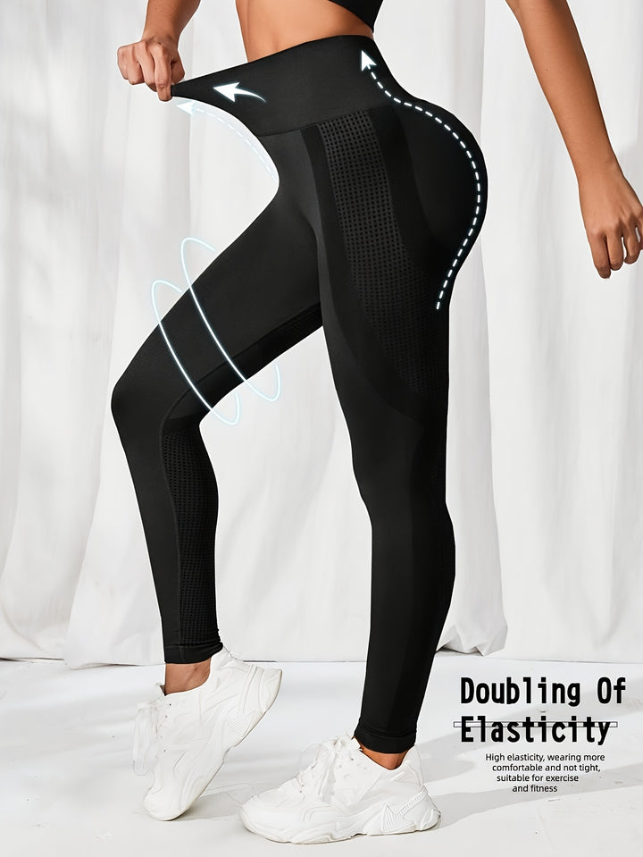 Women's Yoga Leggings With High Waist, Comfortable And Breathable, And Stretchy, Perfect For Outdoor Activities And Fitness