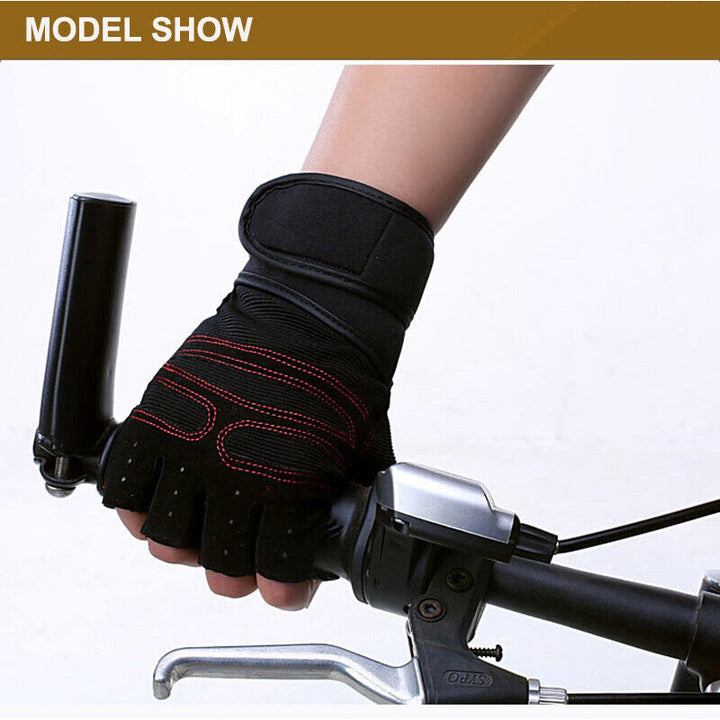 Weight Lifting Training Gloves Men Women Fitness Sports Wrist Protector Gloves