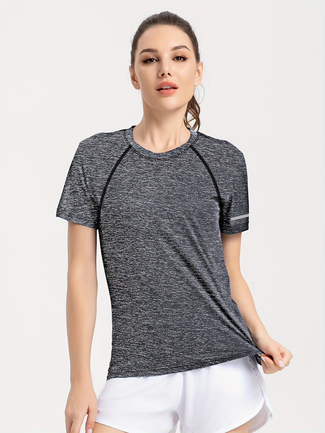 Women's Quick-Dry Running Top - Lightweight & Breathable - Ideal for Tennis & Workouts