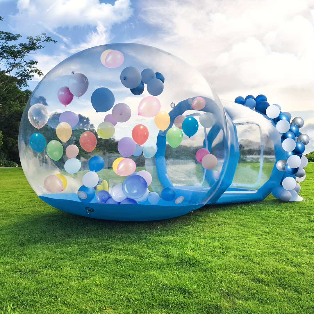 10 Ft/3 M Bubble Party House, Outdoor Transparent Dome Tent, Bubble Transparent Dome Inflatable House, Transparent Dome Balloon Garden Tent, Suitable For Birthdays, Parties, Christmas, Weddings