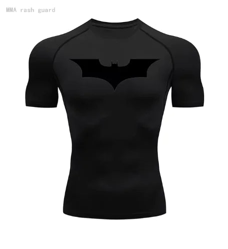 Mens T-shirt Long Sleeve Compression Shemd Sun Protection