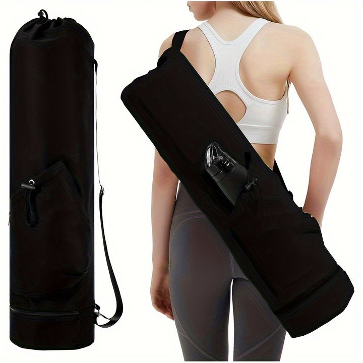 30L Yoga Mat Bag for Women - Durable Nylon Multifunctional Travel Sports Gym Bag with Adjustable Shoulder Strap, Normal Waterproof, Large Capacity Fit for Yoga Gear, with Celebratory Mother's Day & Women's Day Gift Appeal