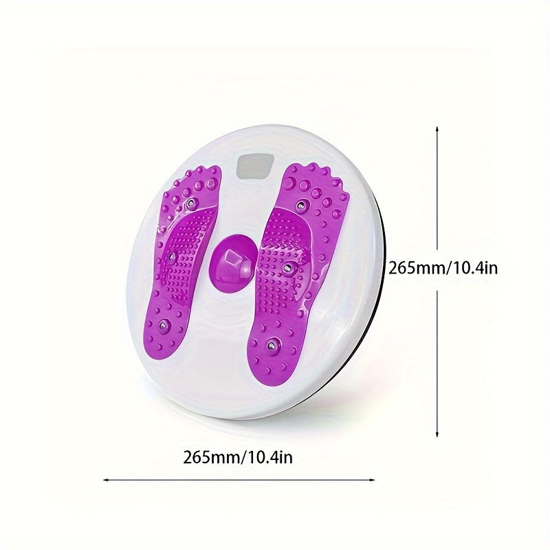 Waist Twisting Plate, Foot Massage Twist Board, Dancing Waist Twisting Machine, For Weight Loss, Body Shaping, Balance Training & Waist Exercise (Size: 10.4in*10.4in*11in/26.42cm*26.42cm*27.94cm, Weighting For 440.92LB)