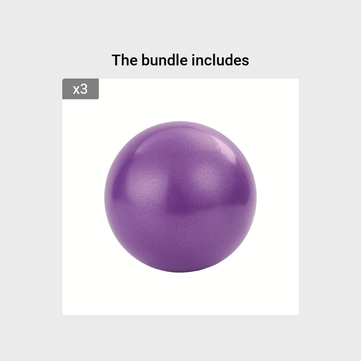 Thickened Yoga Ball, Mini Yoga Ball For Pilates Fitness Exercise & Postpartum Recovery