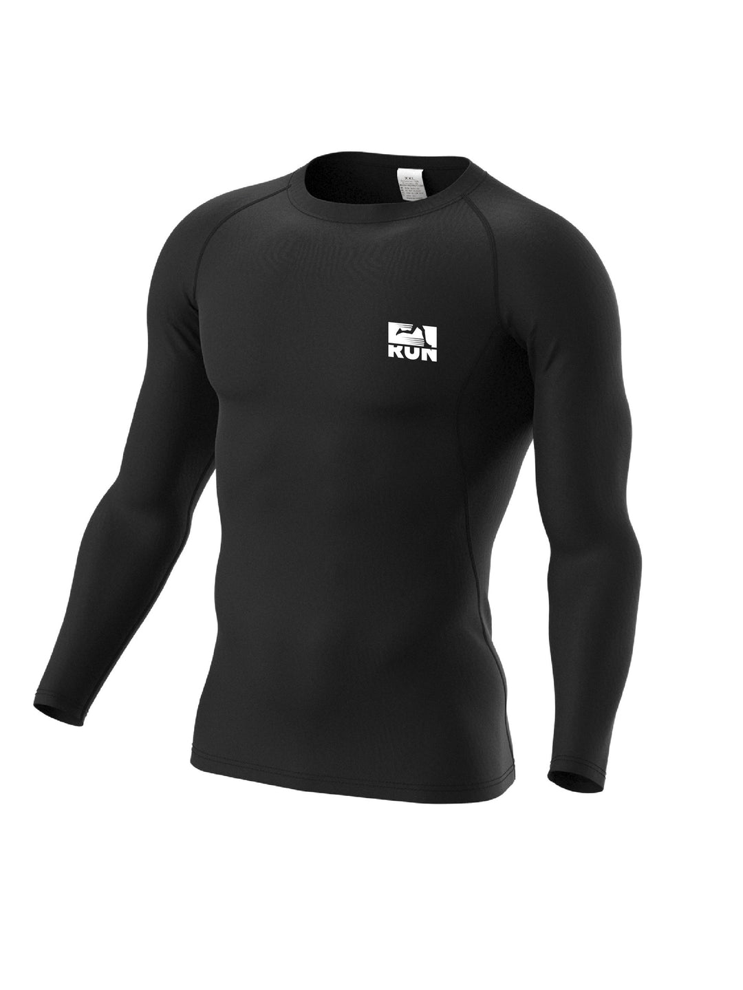 Men's Long Sleeve T-shirt, Compression High Elastic Quick Dry Breathable Moisture Wicking Gym Football Basketball Training Body Shaper Round Neck Sports Top