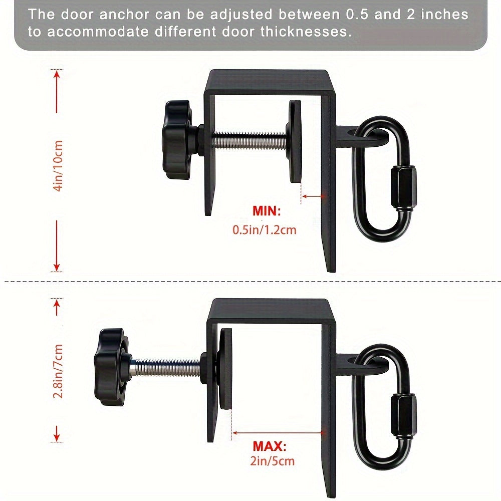 1pc Workout Door Anchor For Resistance Band, Fitness Attachment Suitable For Body Strength Training