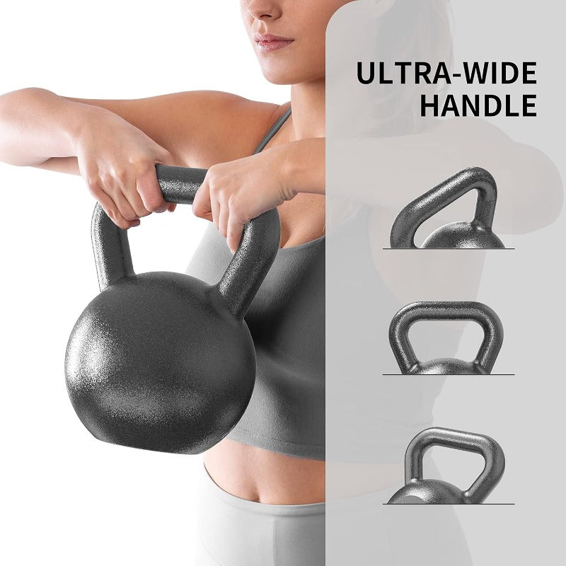 Cast Iron/Neoprene Coated kettlebell Weight for Home Gym Fitness & Weight Training (4KG-24KG)