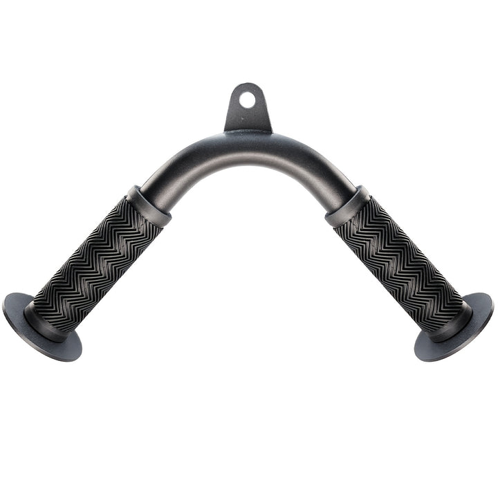 BERUFEXP V-Shaped Pull Down Handle - Durable Iron, Black, Fit for Home Gym & Training Equipment, Pull Down Handle