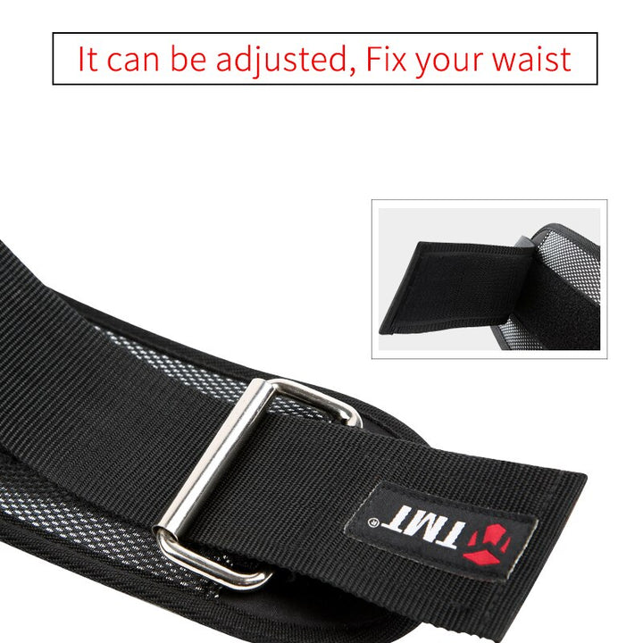 TMT Weightlifting Waist Belt for Sports Musculation Weights Training Dumbbells Gym Lumbar Protection Barbell Back Support Girdle