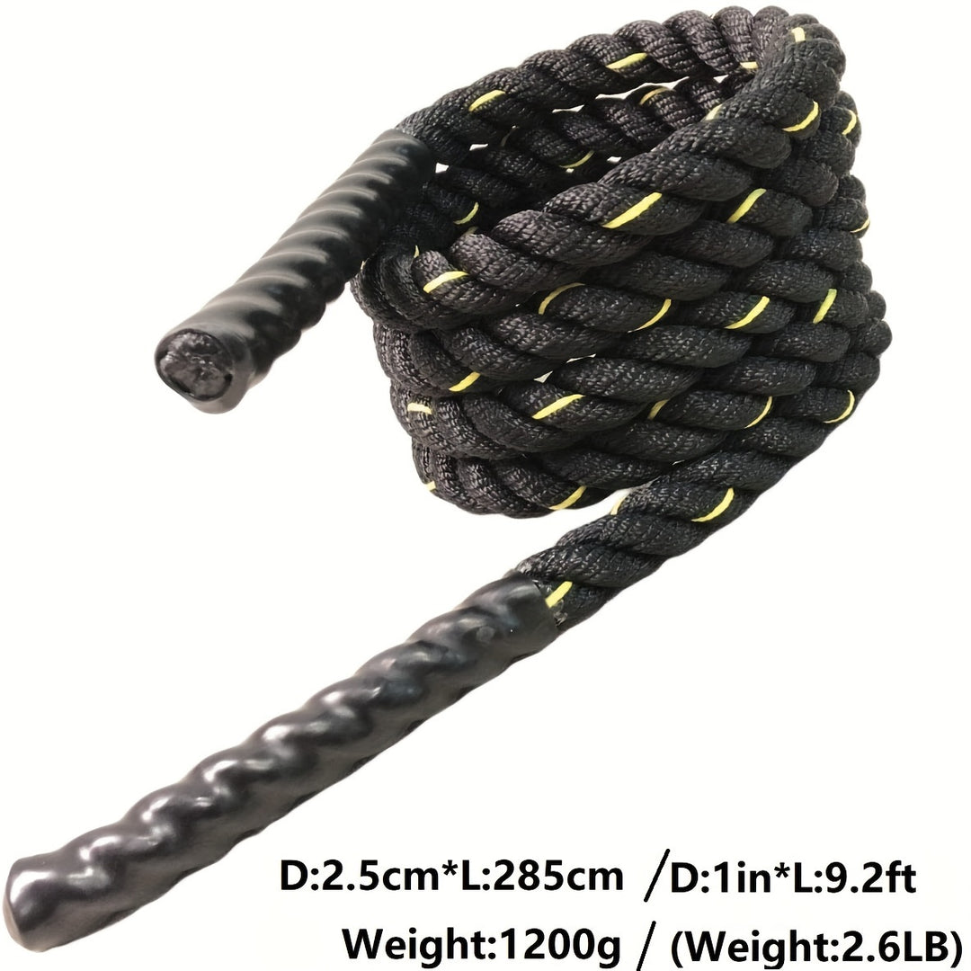 1pc Fitness Weighted Jump Rope - 3lbs/5lbs(1.36kg/2.27kg) Weighted Jump Rope For Gym Training, Full Body Exercise