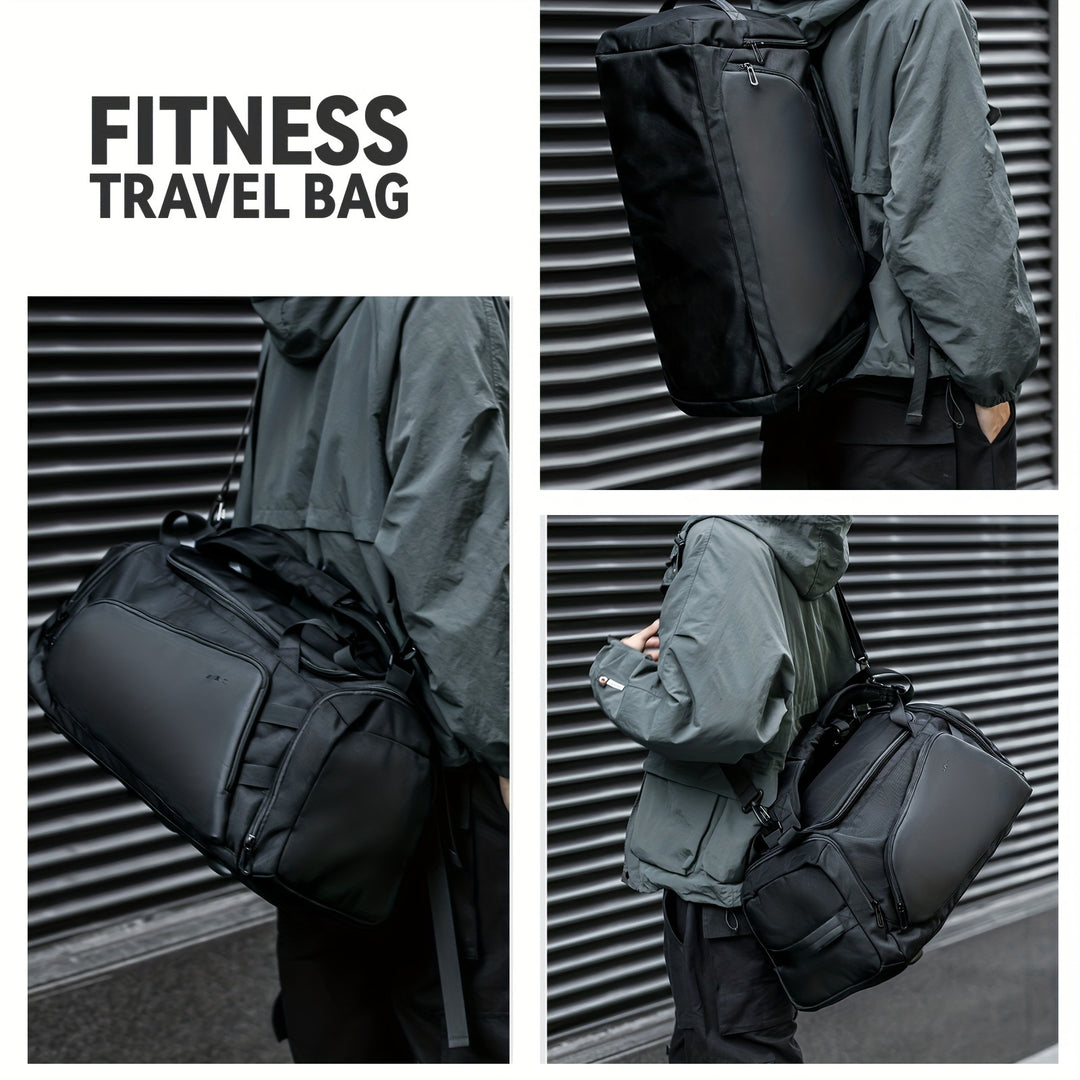 Extra-Large Capacity Gym Bag - Waterproof and Durable Design with Dry and Wet Separation, Perfect for Fitness Enthusiasts and Outdoor Adventures, Ideal for Short-Distance Travel and Storing All Essentials