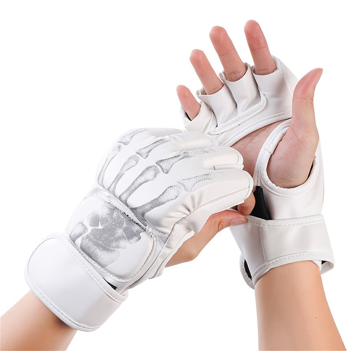 A Pair of Boxing Training Gloves Suitable for Adults, Both Men And Women, for Sparring And Martial Arts. These Gloves Are Designed for Taekwondo, Muay Thai, And Mixed Martial Arts, Including Boxing Training Equipment, Sports