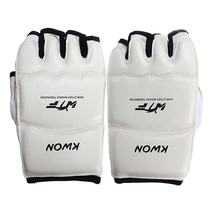 Kids Children Half Finger Boxing Gloves Mitts Sanda Karate Sandbag Taekwondo Protector Age 3-12