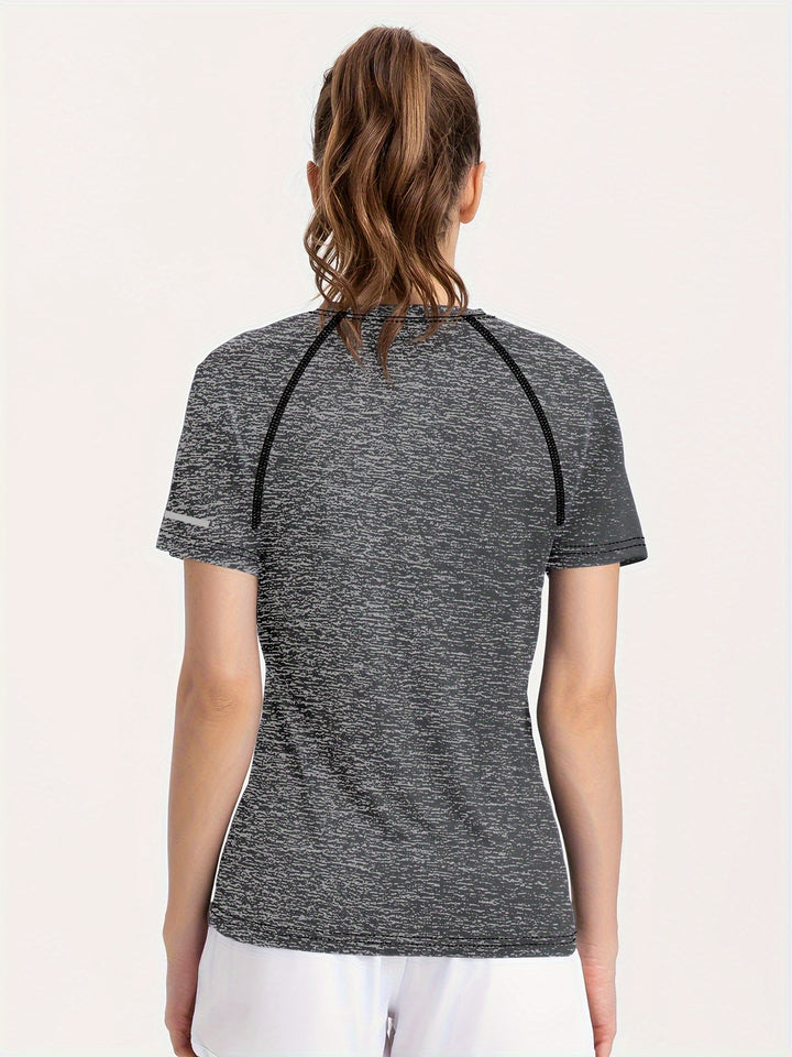 Women's Quick-Dry Running Top - Lightweight & Breathable - Ideal for Tennis & Workouts