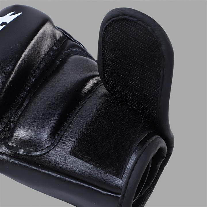 A Pair of Boxing Training Gloves Suitable for Adults, Both Men And Women, for Sparring And Martial Arts. These Gloves Are Designed for Taekwondo, Muay Thai, And Mixed Martial Arts, Including Boxing Training Equipment, Sports