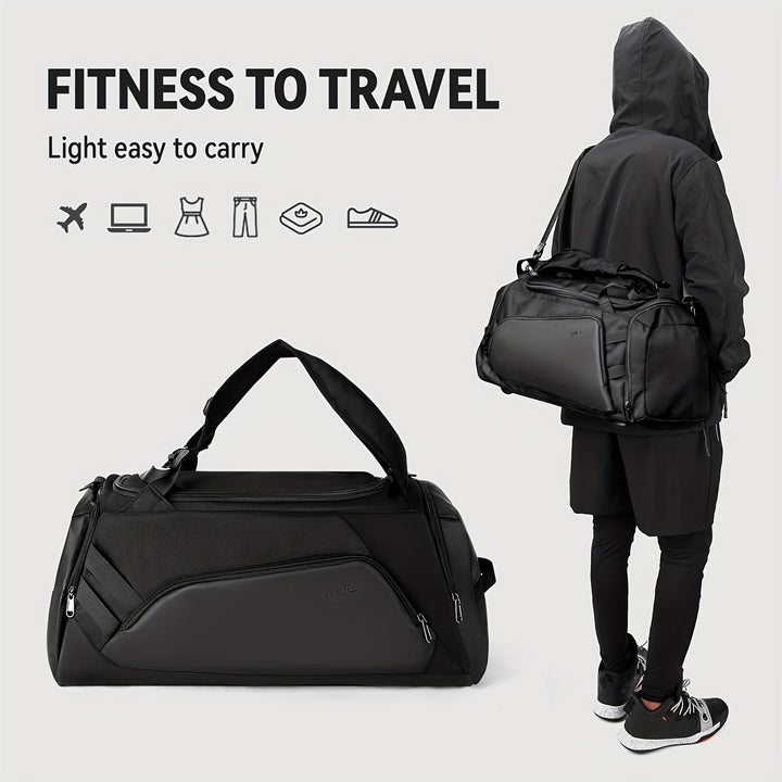 Extra-Large Capacity Gym Bag - Waterproof and Durable Design with Dry and Wet Separation, Perfect for Fitness Enthusiasts and Outdoor Adventures, Ideal for Short-Distance Travel and Storing All Essentials