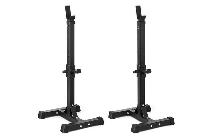 Squat Rack Heavy Duty Barbell Rack Adjustable Weight Lifting Bar Rack Dip Stand Weight Bench Press Rack Support Squat Stands For Home Gym Weight Lifting Equipment Max Load 249.48 KG