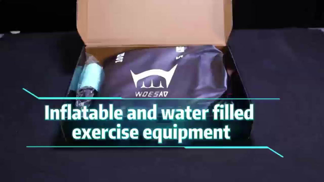 1pc Adjustable Sandbag Weight Training Power Pack - 10KG Inflatable & Water Fillable with Handles for Adults - Faux Leather Exercise Equipment - Uncharged, No Battery Required