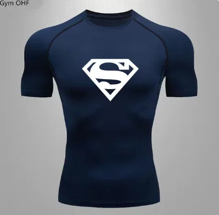 Men's Sports Quick Dry T Shirt Compression Gym