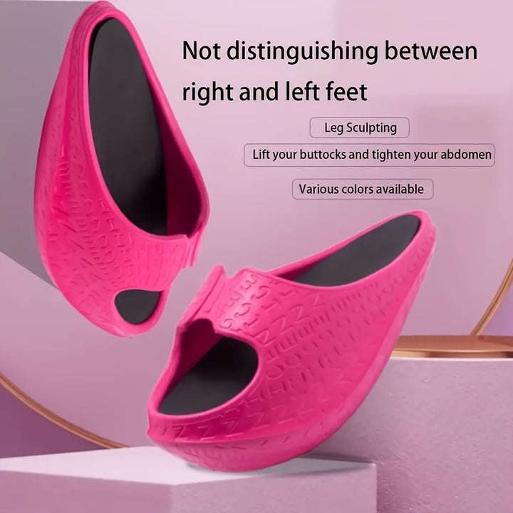 EVA Material Uncharged Exercise Slimming Shoes for Adults, 1 Pair - Home Fitness Body Shaping Equipment, Leg Sculpting and Buttock Lifting, Fat Burning Exercise Accessory without Battery