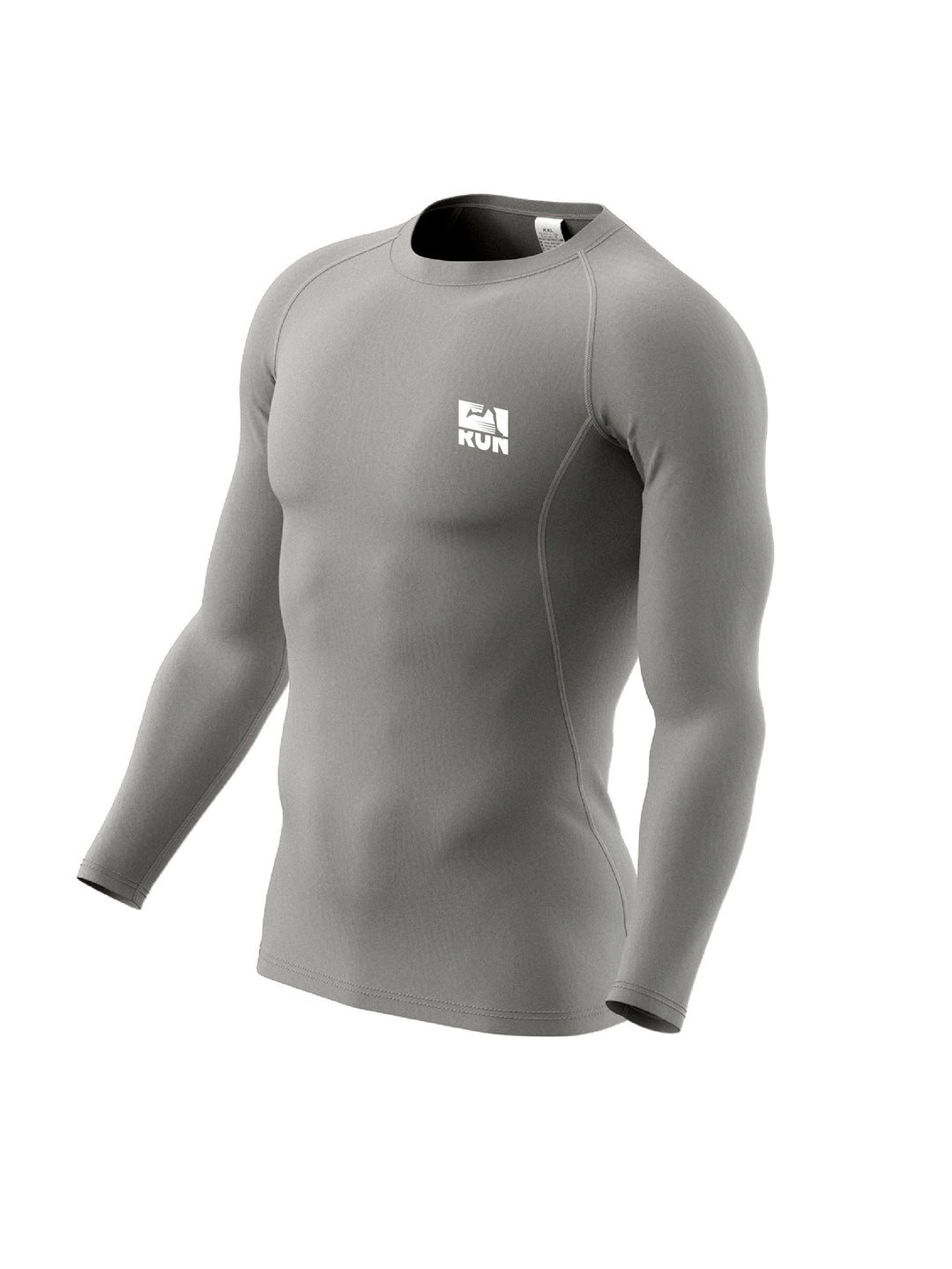 Men's Long Sleeve T-shirt, Compression High Elastic Quick Dry Breathable Moisture Wicking Gym Football Basketball Training Body Shaper Round Neck Sports Top