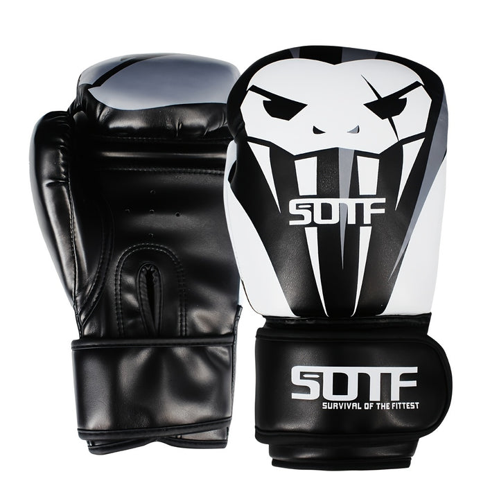 [Popular Choice] Youngsters' Boxing Gloves for MMA, Sanda & Free Combat - Durable PU Material with Easy Pull-On Closure