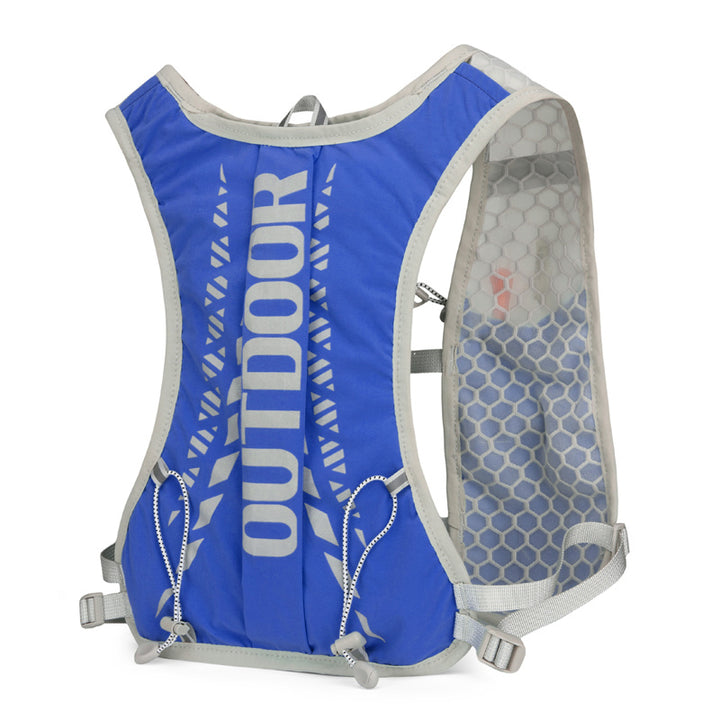 1pc, Lightweight Sports Vest Backpack with Night Reflective Design, Suitable for Hiking, Trail Running, Cycling, And Marathon Outdoor Backpack.