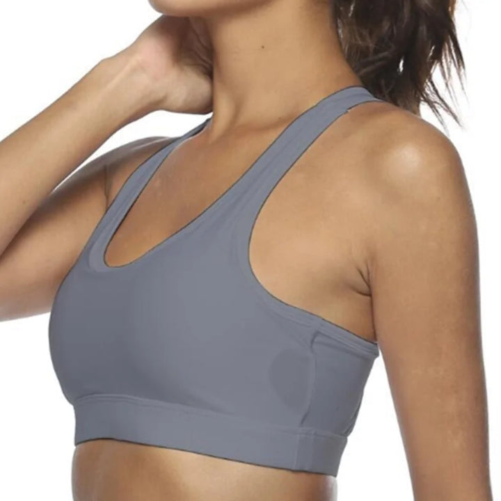 Sports Bra with Phone Pocket: Wireless Fitness Top