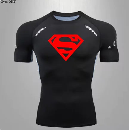 Men's Sports Quick Dry T Shirt Compression Gym