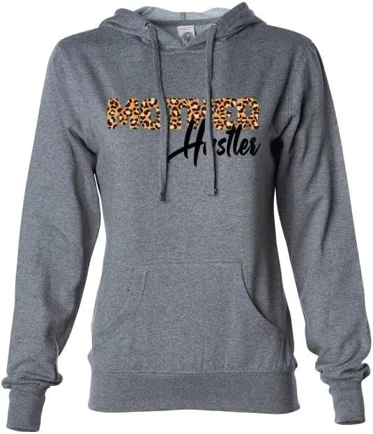 THE CEO Mother Hustler Women’s Hoodie Special Edition Pull-On Long Sleeve Hoodies With Pocket