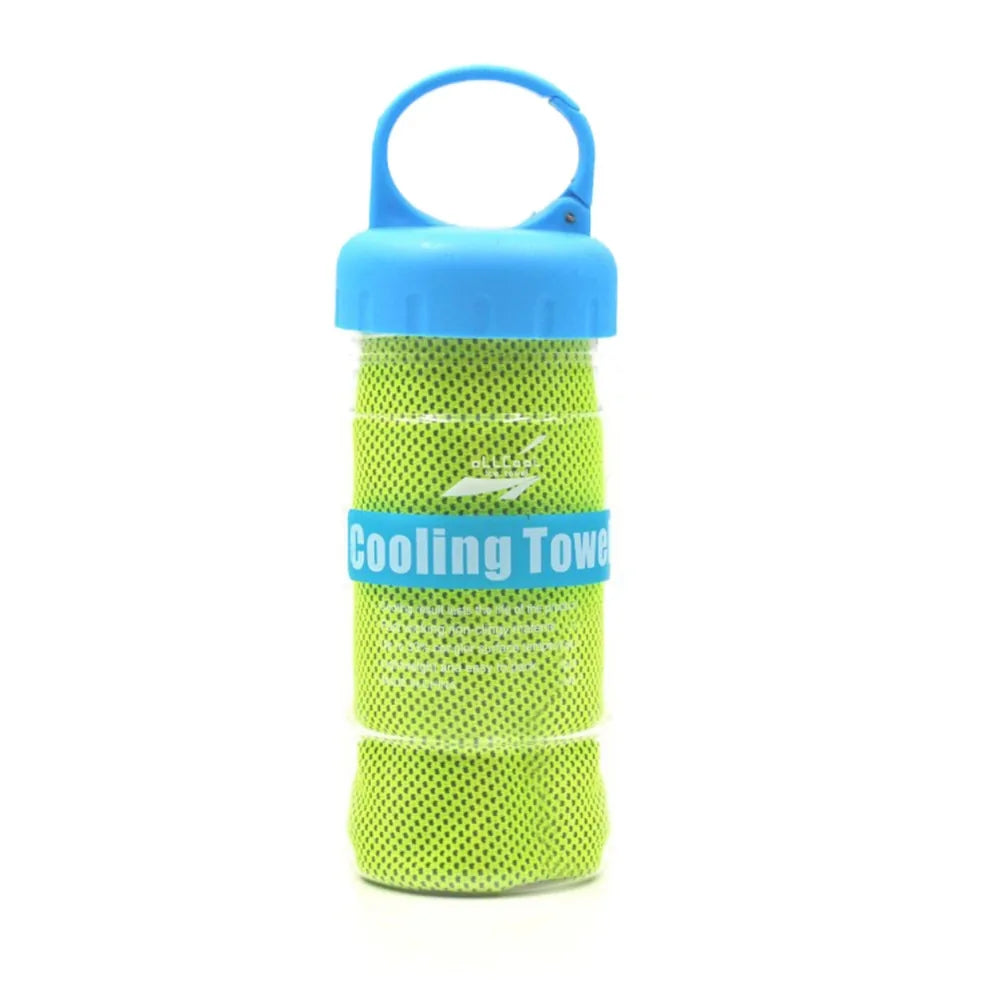 Microfiber Sport Towel Bottle for Fitness Yoga