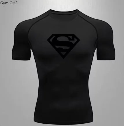 Men's Sports Quick Dry T Shirt Compression Gym