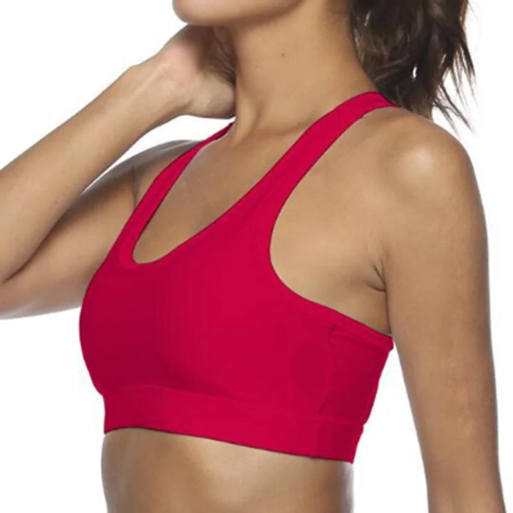 Sports Bra with Phone Pocket: Wireless Fitness Top